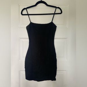 Lulus black mini dress